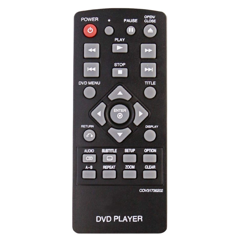 New LG Brand DVD Remote Control for All LG Brand DVD Player, USA Quick